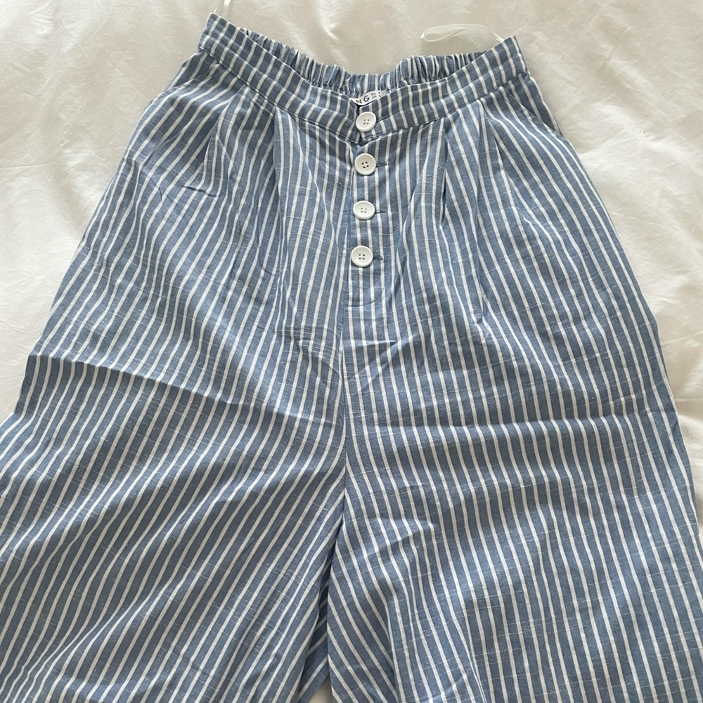 High Waisted Wise Legged Pants